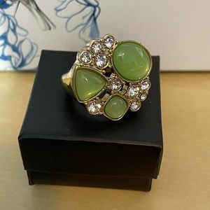Avon Mint Sorbet Cocktail ring, size 8